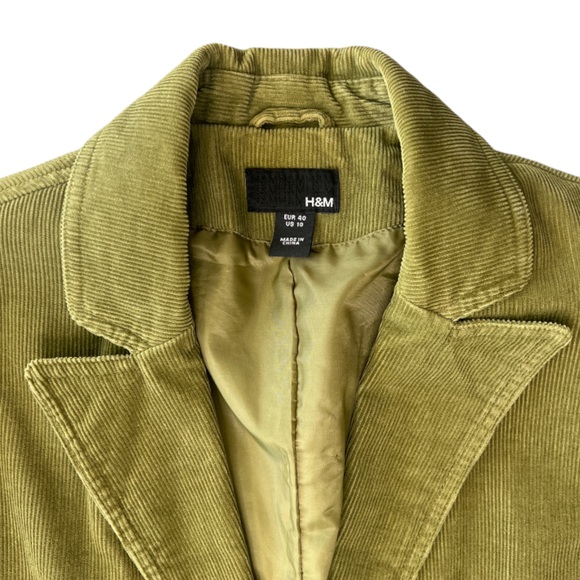 Y2K H&M Corduroy Blazer - Picture 4 of 17